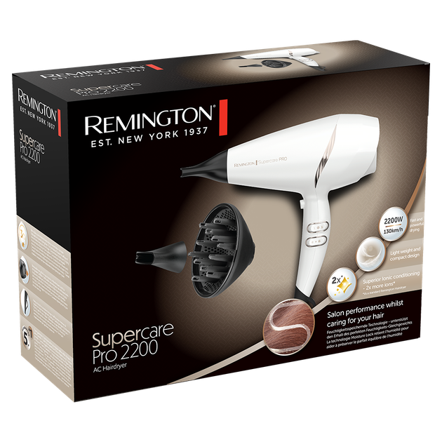 Фен Remington AC7200W E51 2200 Вт - Фото 4 Фен Remington AC7200W E51 2200 Вт - изображение 4