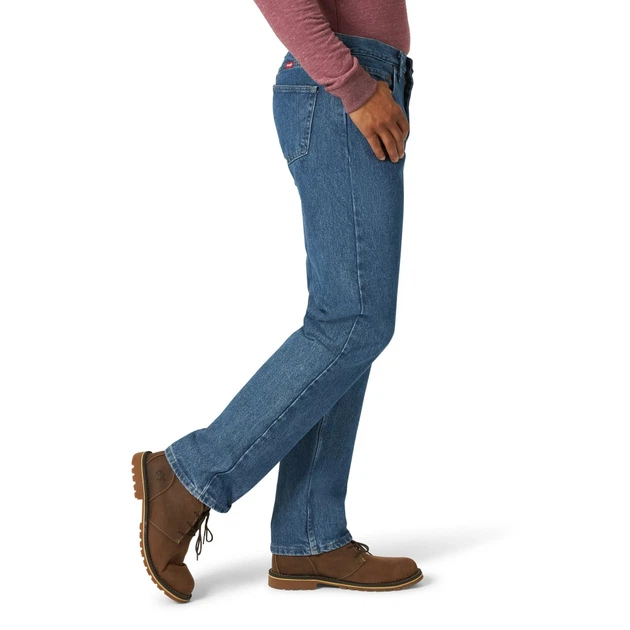 Джинси Wrangler 5 Star Premium Denim – Dark Stonewash W31 L32 Cіній (96501DS) - Фото 3 Джинси Wrangler 5 Star Premium Denim – Dark Stonewash W31 L32 Cіній (96501DS) - зображення 3