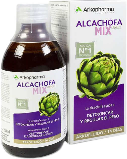 Дієтична добавка Arkopharma Arkofluid Artichoke Mix 280 мл (3578830116354) - зображення 1