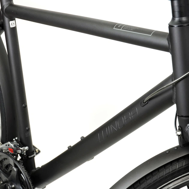 Велосипед Winora Flitzer men 28" 24-G Acera, рама 61 см , черный матовый, 2021 - изображение 4