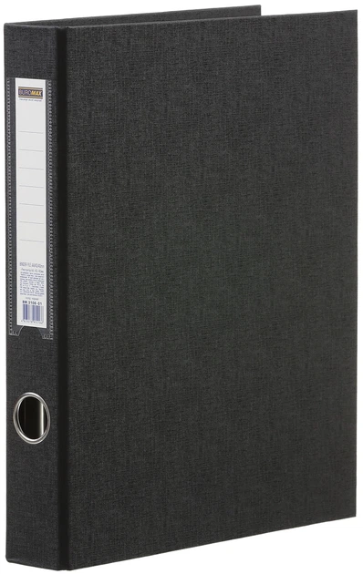 Папка-регистратор Buromax А4 35 мм 4-D кольца PP Черная (BM.3106-01) - Фото 1 Папка-регистратор Buromax А4 35 мм 4-D кольца PP Черная (BM.3106-01) - изображение 1