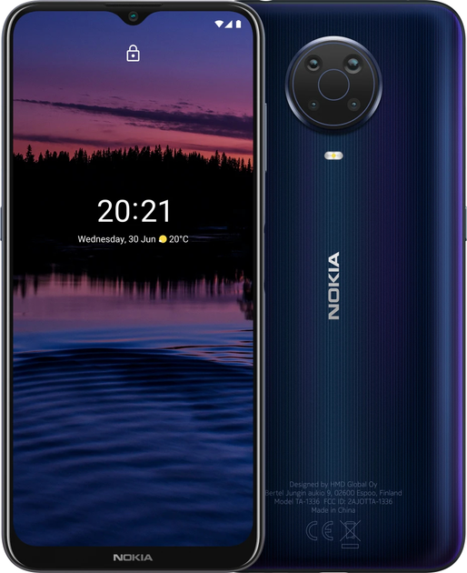 Мобільний телефон Nokia G20 TA-1336 DualSim 4/64GB Blue (719901147121) - зображення 1