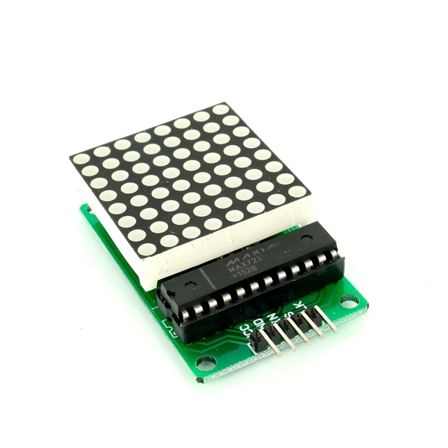 Светодиодная матрица MAX7219 модуль драйвер 8*8 для Arduino - Фото 3 Светодиодная матрица MAX7219 модуль драйвер 8*8 для Arduino - изображение 3