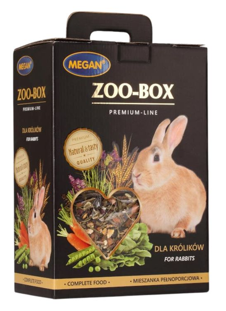 Pokarm dla królików Megan Zoobox 4 x 420 g (5908241612172) - obraz 1