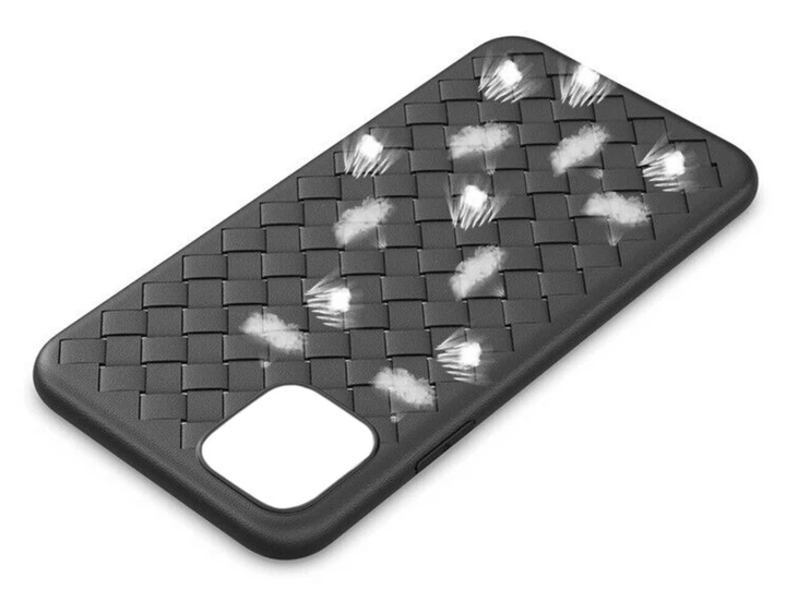 Чехол Primo BV Weaving для телефона Apple iPhone 13 - Black Primo WEAVING-APL-IP13 черный - Фото 2 Чехол Primo BV Weaving для телефона Apple iPhone 13 - Black Primo WEAVING-APL-IP13 черный - изображение 2