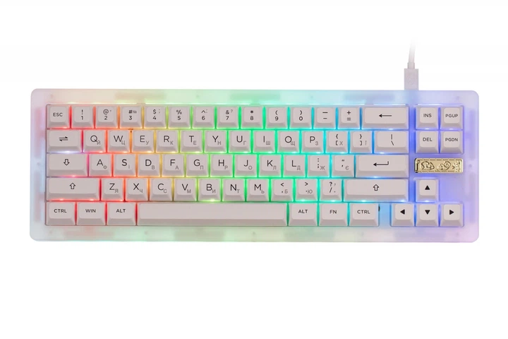 Механічна клавіатура з HOT SWAP AKKO ACR Pro 68 68Key, CS Crystal