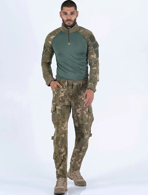 Тактический мужской летний костюм рубашка и штаны Камуфляж XL (40894) Kali - изображение 2