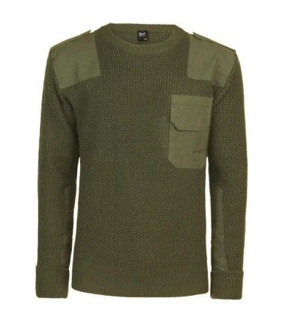 Армейский пуловер свитер Brandit Оливковый L (990084) Kali - изображение 1