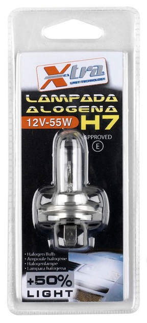 Żarówka samochodowa Extra Halogenowa H7 12 V 55 W (8052194305845) - obraz 1