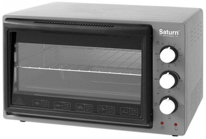 Електрична піч SATURN ST-EC3403 Gray - зображення 1
