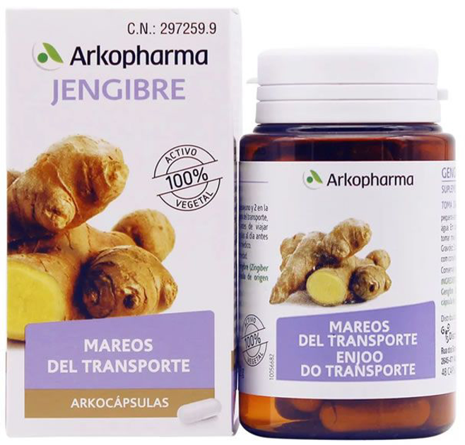 Suplement diety Arkopharma Jengibre 40 kapsułek (3578835310139) - obraz 1