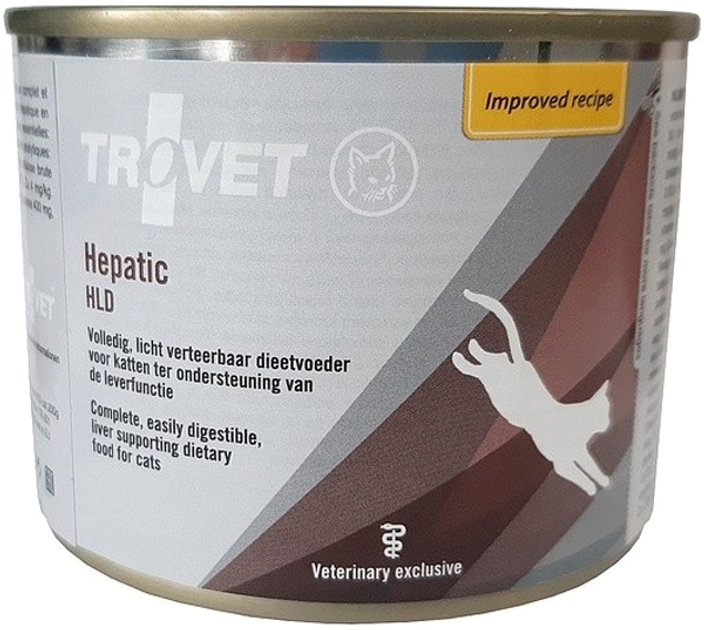 Вологий корм для котів Trovet Hepatic HLD зі свіжою куркою 200 г (8716811031639) - зображення 1