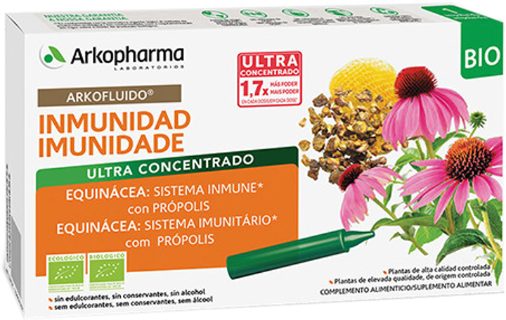 Suplement diety Arkopharma Arkofluid Echinacea-Propolis 10 ampułek (3578835319019) - obraz 1