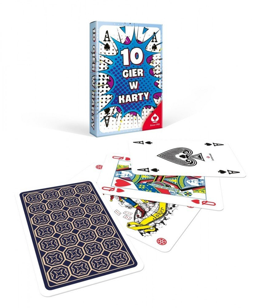 Карткова гра Cartamundi 10 ігор (5901911100764) - зображення 1