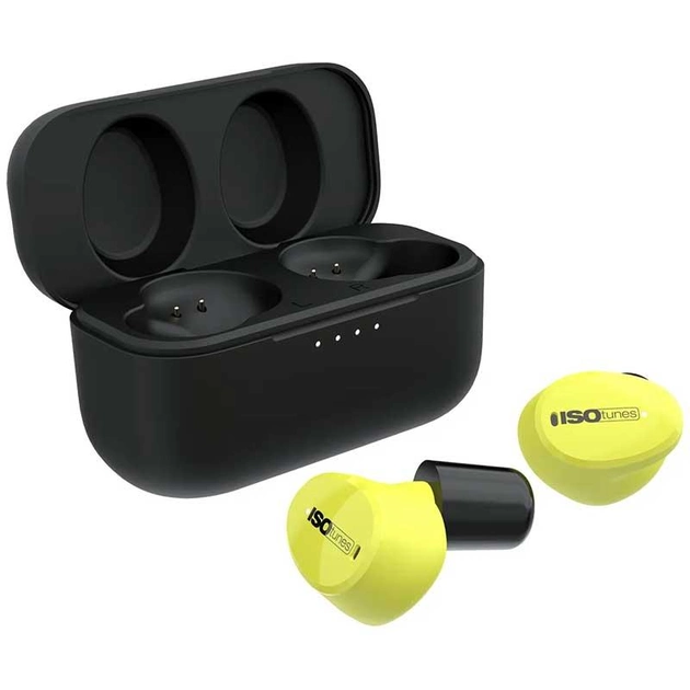 Професійні Активні Тактичні Навушники ISOtunes ISOtunes Free Away з Bluetooth Жовтий ІТ-16 - зображення 1