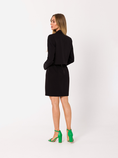 Marynarka damska Made Of Emotion M745 S Czarna (5903887699143) - obraz 5