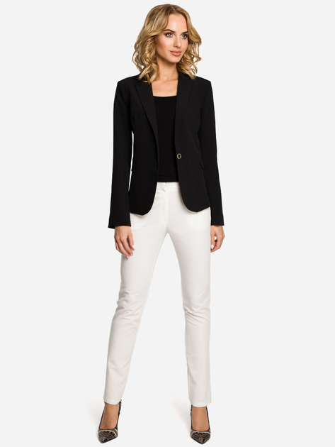 Marynarka damska Made Of Emotion M051 S Czarna (5902041110203) - obraz 3