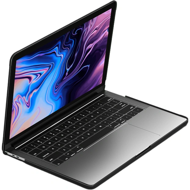 Чехол накладка для макбука Wiwu Haya Shield Case for MacBook Pro 13 2020-2023, Black - изображение 3