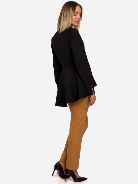 Marynarka damska Made Of Emotion M529 S Czarna (5903068490316) - obraz 4