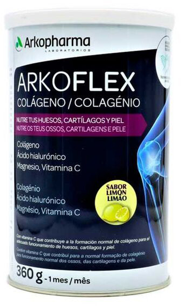 Дієтична добавка Arkopharma Arkoflex Collagen Lemon 360 г (8428148459290) - зображення 1