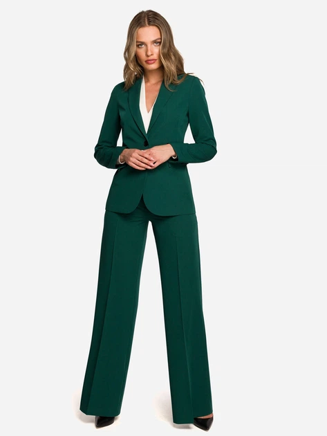 Marynarka damska Stylove S310 1201271 2XL Zielona (5903887685139) - obraz 4