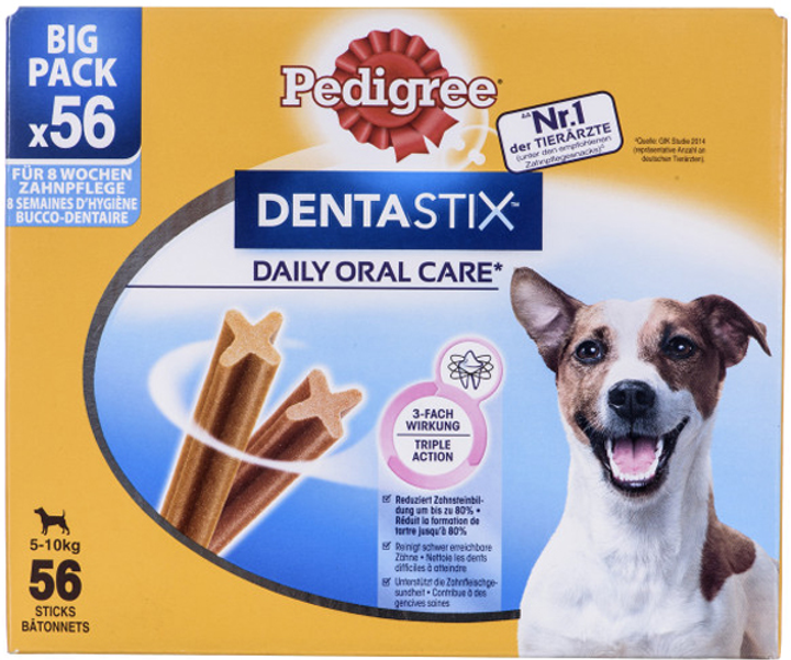 Ласощі для собак Pedigree Dentastix Small 880 г 56 шт. (5998749121474) - зображення 1