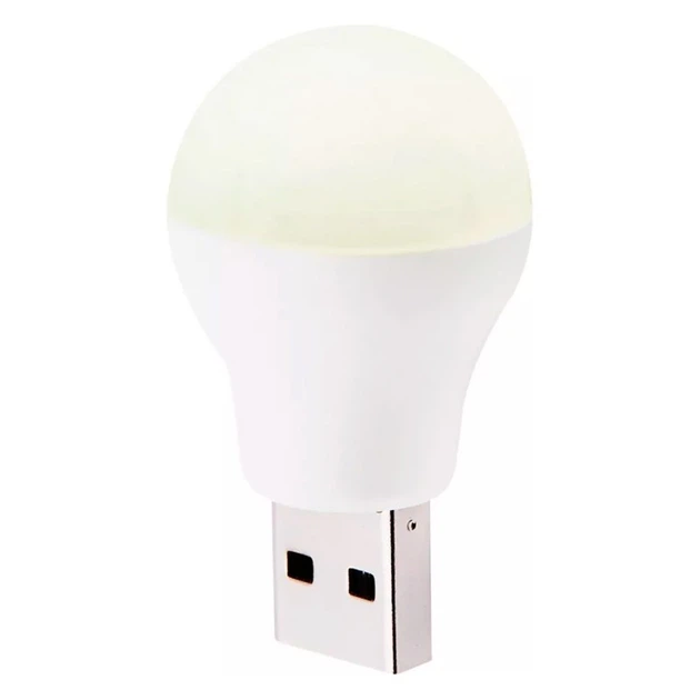 Портативная USB LED лампа 1W телый свет warm - изображение 11