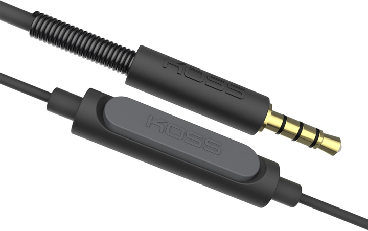 Навушники Koss KPH30iK On Ear Wired Microphone Black (195124) - зображення 3