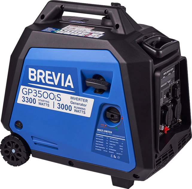 Генератор інверторний бензиновий Brevia GP3500iS 3/3.3 кВт - зображення 1