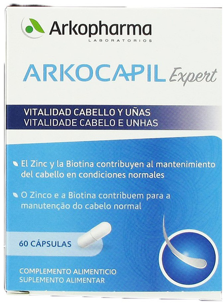 Suplement diety Arkopharma Arkocapil Expert 60 kapsułek (8428148170010) - obraz 1