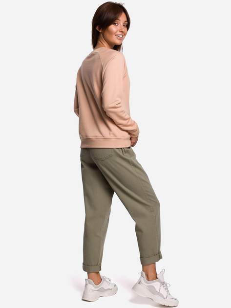 Bluza damska bez kaptura BeWear B167 137663 XL Beżowa (5903068484339) - obraz 4