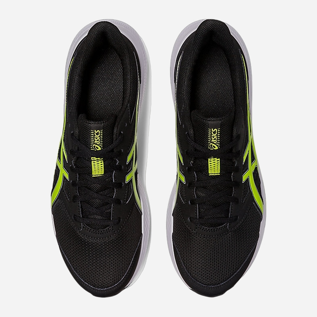 Buty do biegania męskie ASICS Jolt 4 1011B603-003 42 (8.5US) 26.5 cm Czarne z jasnozielonym (4550456310568) - obraz 4