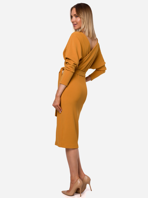 Сукня Made Of Emotion M523 2XL Dark Yellow (5903068489334) - зображення 2