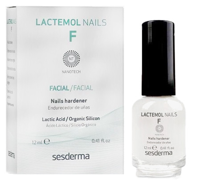 Lakier do paznokci i skórek Sesderma Lactemol Nails F 12 ml (8470001570468) - obraz 1