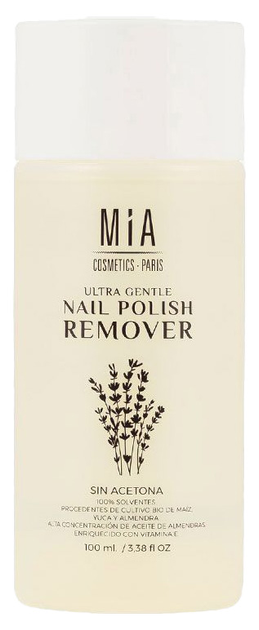 Zmywacz do paznokci Mia Cosmetics Ultra Gentle Nail Polish Remover 100 ml (8436558880900) - obraz 1