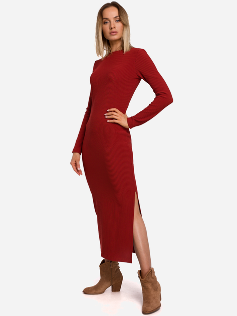 Sukienka ołówkowa damska Made Of Emotion M544 2XL Czerwona (5903068492181) - obraz 1
