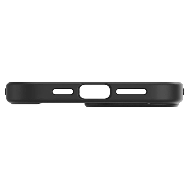 Чохол протиударний Spigen Ultra Hybrid для Iphone 13 Pro Max (6.7") Matte Black Прозорий ACS03205 - зображення 12