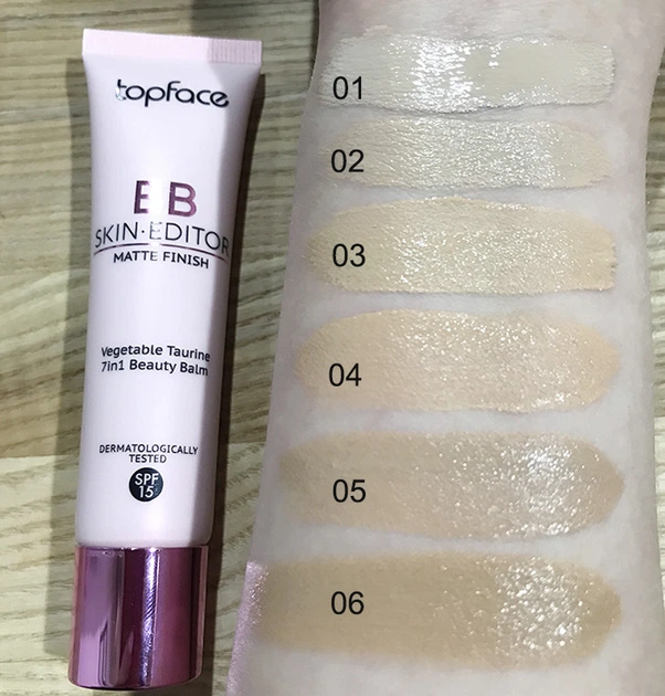 ВВ крем тональный Skin Editor Matte Finish SPF15, № 05й topface (2000001996171) - изображение 2