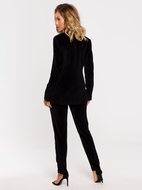 Marynarka damska Made Of Emotion M643 S Czarna (5903887651127) - obraz 5