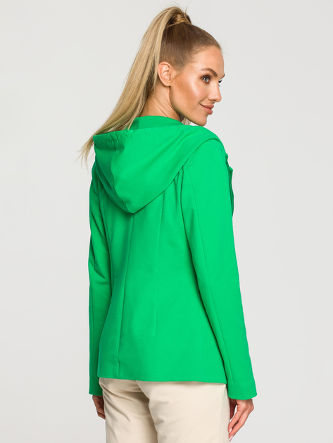 Піджак подовжений жіночий Made Of Emotion M691 XL Green (5903887672450) - зображення 2
