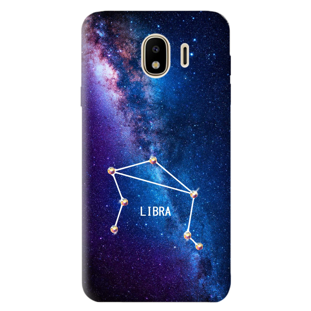 Чехол для Samsung Galaxy J4 2018 Libra (Весы) со стразами ...