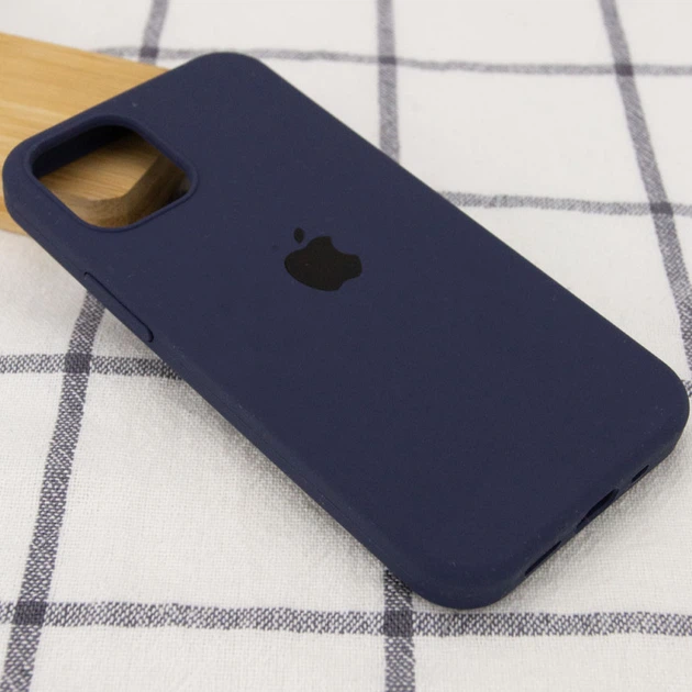 Чохол для смартфона Silicone Full Case AA Open Cam for Apple iPhone 15 Pro Max 7,Dark Blue (FullOpeAAi15PM-7) - изображение 3