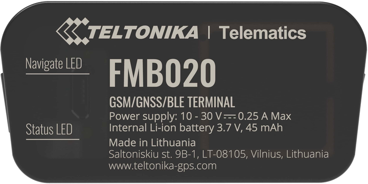 Система управління автопарком Teltonika GPS-трекер (FMB020) - зображення 10