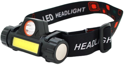 Налобний ліхтарик Cata CT-9120 1 LED 3W 1 LED Cob 2 режими (YT28979) - Фото 1 Налобний ліхтарик Cata CT-9120 1 LED 3W 1 LED Cob 2 режими (YT28979) - зображення 1