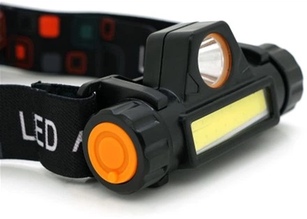 Налобний ліхтарик Cata CT-9120 1 LED 3W 1 LED Cob 2 режими (YT28979) - Фото 4 Налобний ліхтарик Cata CT-9120 1 LED 3W 1 LED Cob 2 режими (YT28979) - зображення 4