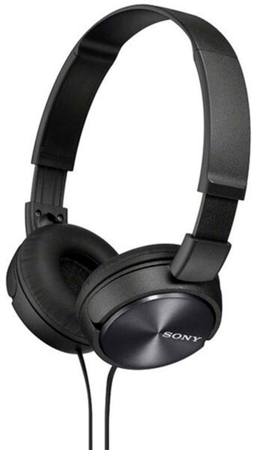 Słuchawki Sony MDR-ZX310 Metallic Black (MDRZX310B.AE) - obraz 1