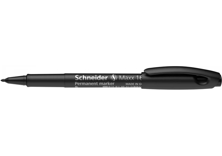 Маркер перманентний SCHNEIDER MAXX 116601 166 1мм чорний (10) /S116601/ - Фото 1 Маркер перманентний SCHNEIDER MAXX 116601 166 1мм чорний (10) /S116601/ - изображение 1