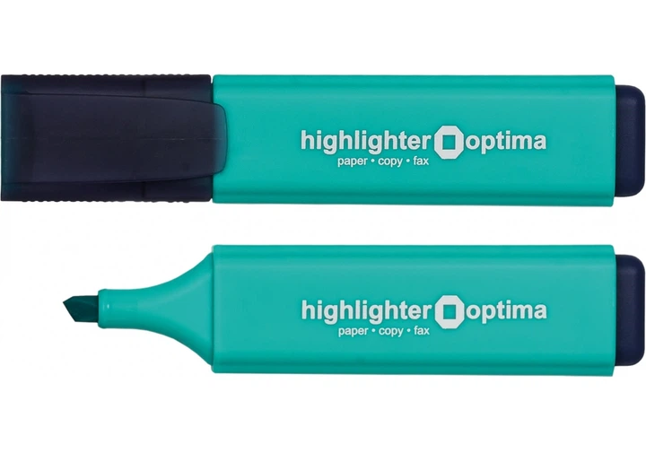 Маркер текстовий бірюзовий OPTIMA O15809-21 - Фото 1 Маркер текстовий бірюзовий OPTIMA O15809-21 - зображення 1