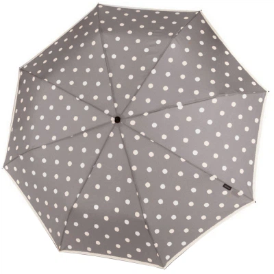 Зонт Knirps C.205 Medium Duomatic Dot Art Taupe (Kn95 8205 4902) - Фото 3 Зонт Knirps C.205 Medium Duomatic Dot Art Taupe (Kn95 8205 4902) - изображение 3
