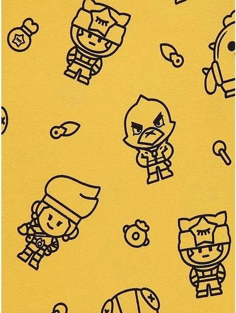 Піжама (футболка+шорти) жовта Brawl Stars George 110-116см (40093386) - Фото 3 Піжама (футболка+шорти) жовта Brawl Stars George 110-116см (40093386) - зображення 3